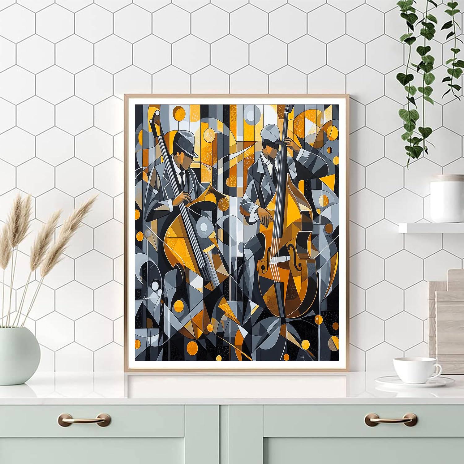 Art Deco Inspired Jazz Age Elegance  Paint By Numbers