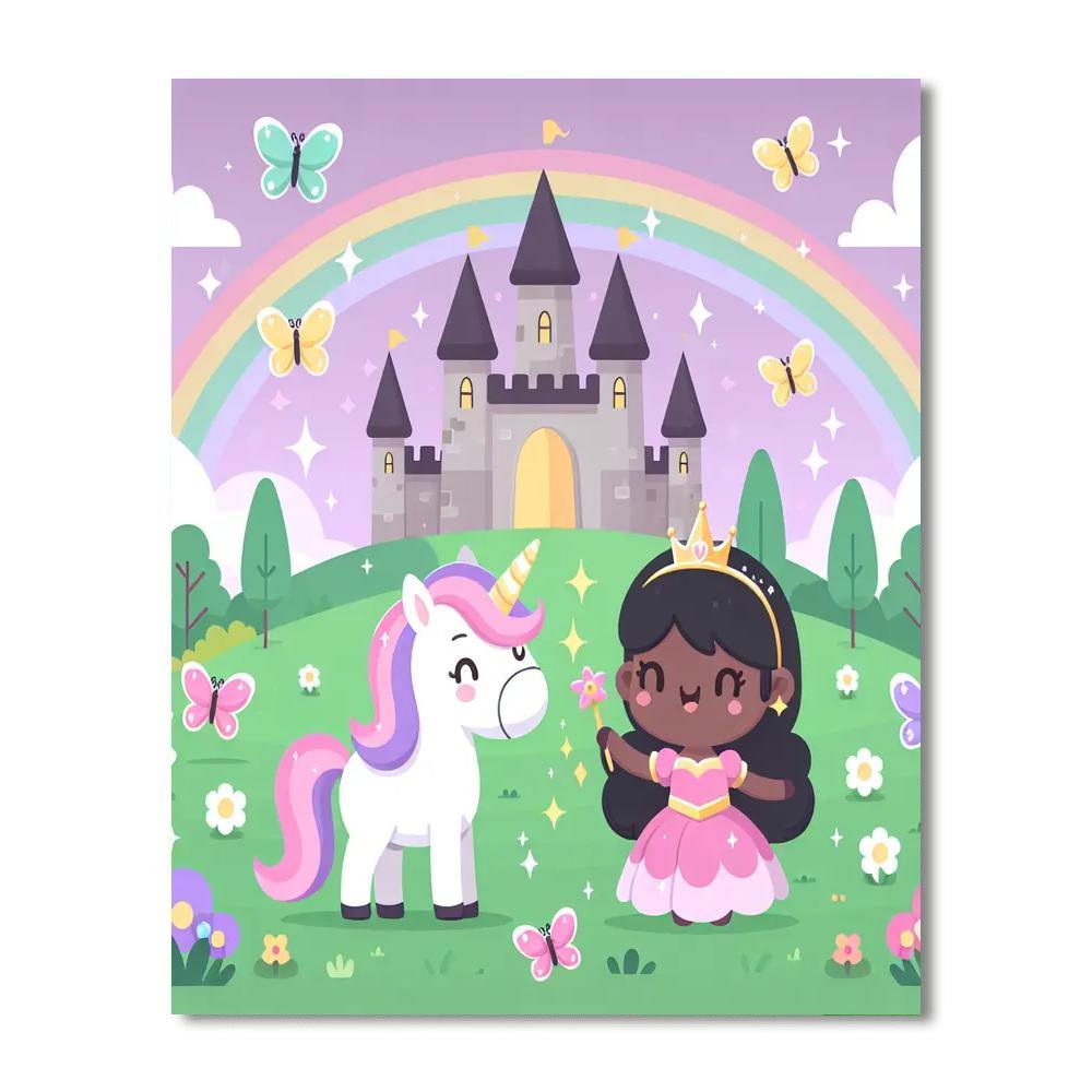 Fairytale Fantasy Land Paint By Color