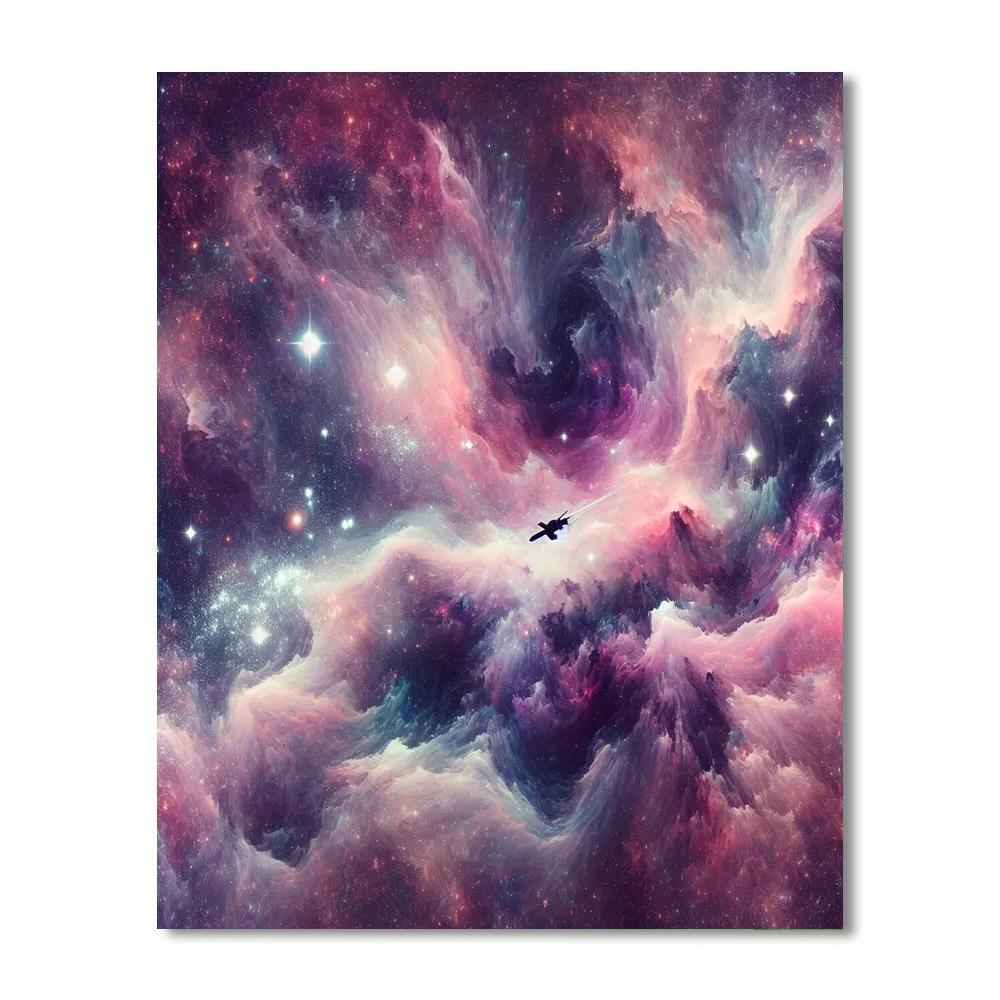 Galaxy Exploration Voyage Painting By Numbers Kit