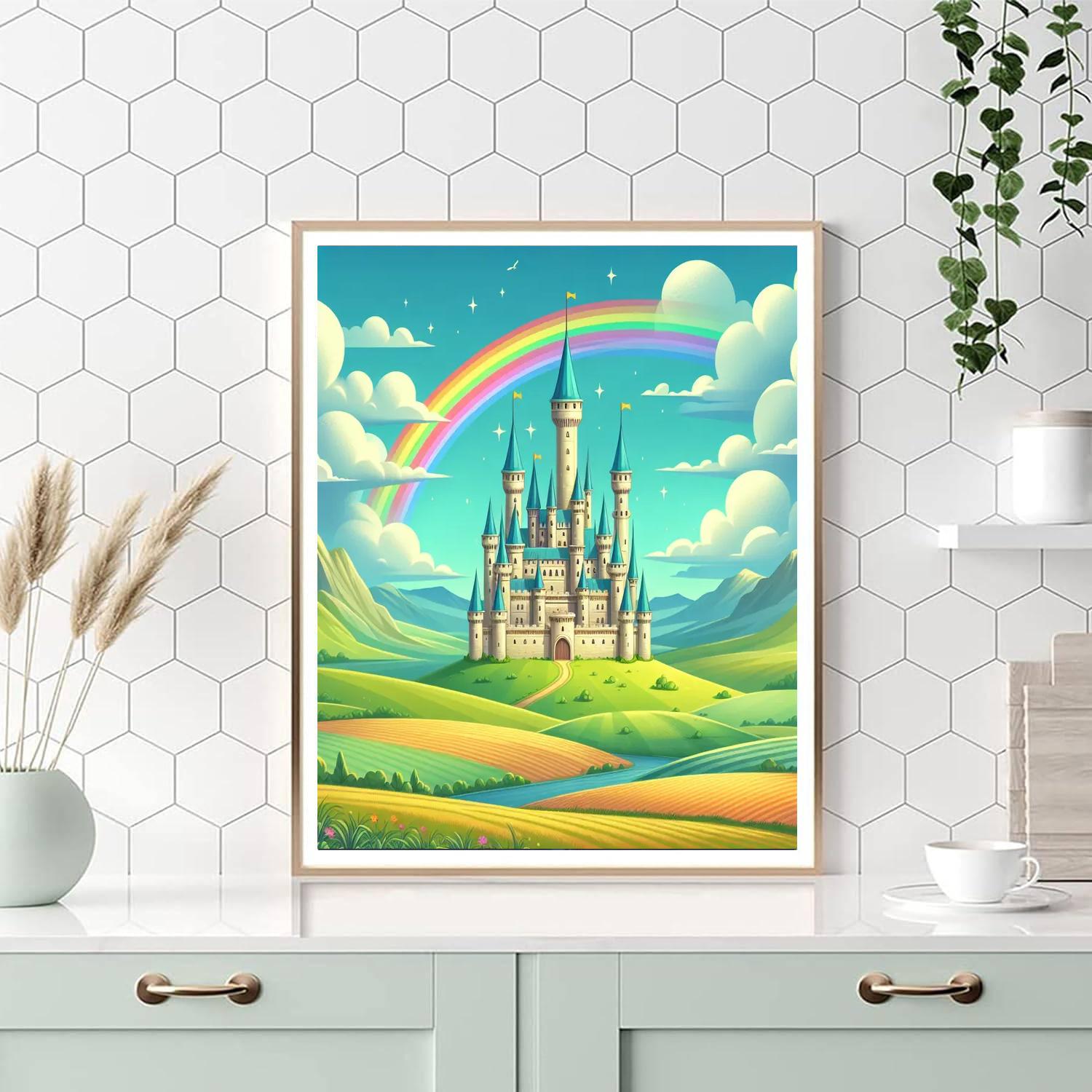 Magical Kingdom Exploration Paint By Numbers Kits