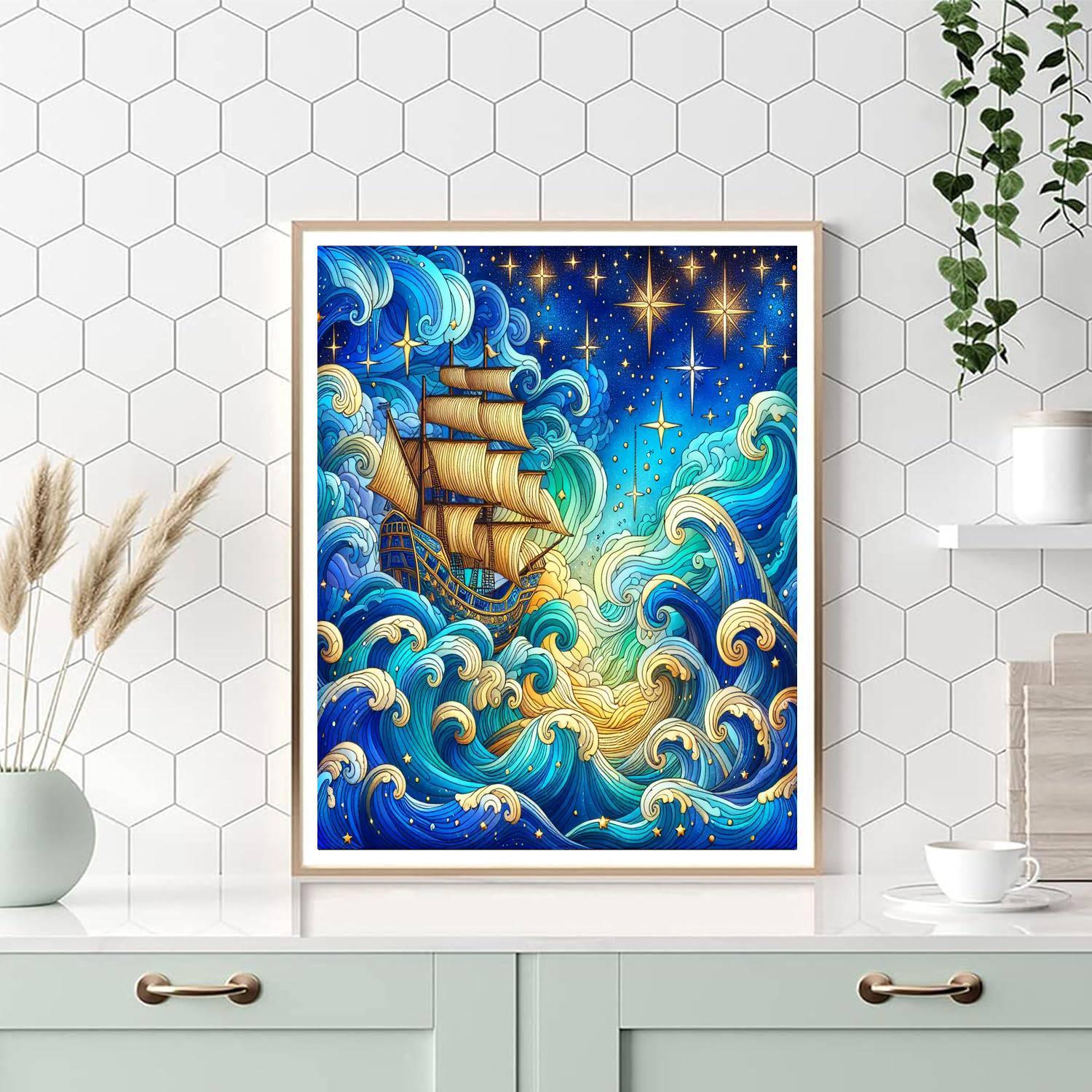 Fantasy Ocean Expedition Paint By Numbers Kits