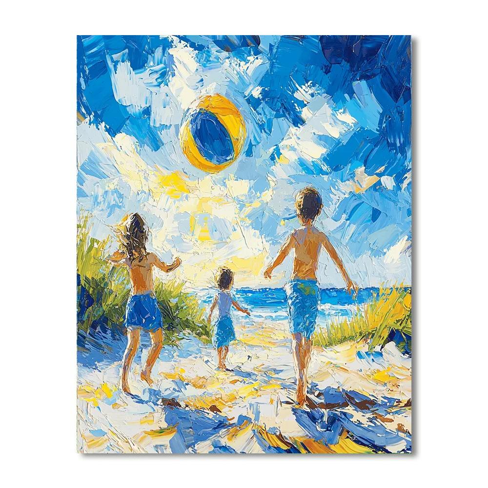 Cherished Playtime Number Painting