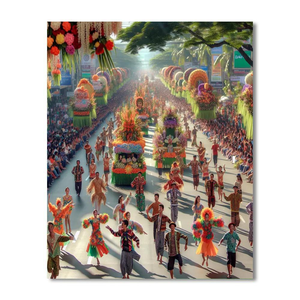 Kadayawan Festival - Davao City, Philippines Paint By Numbers