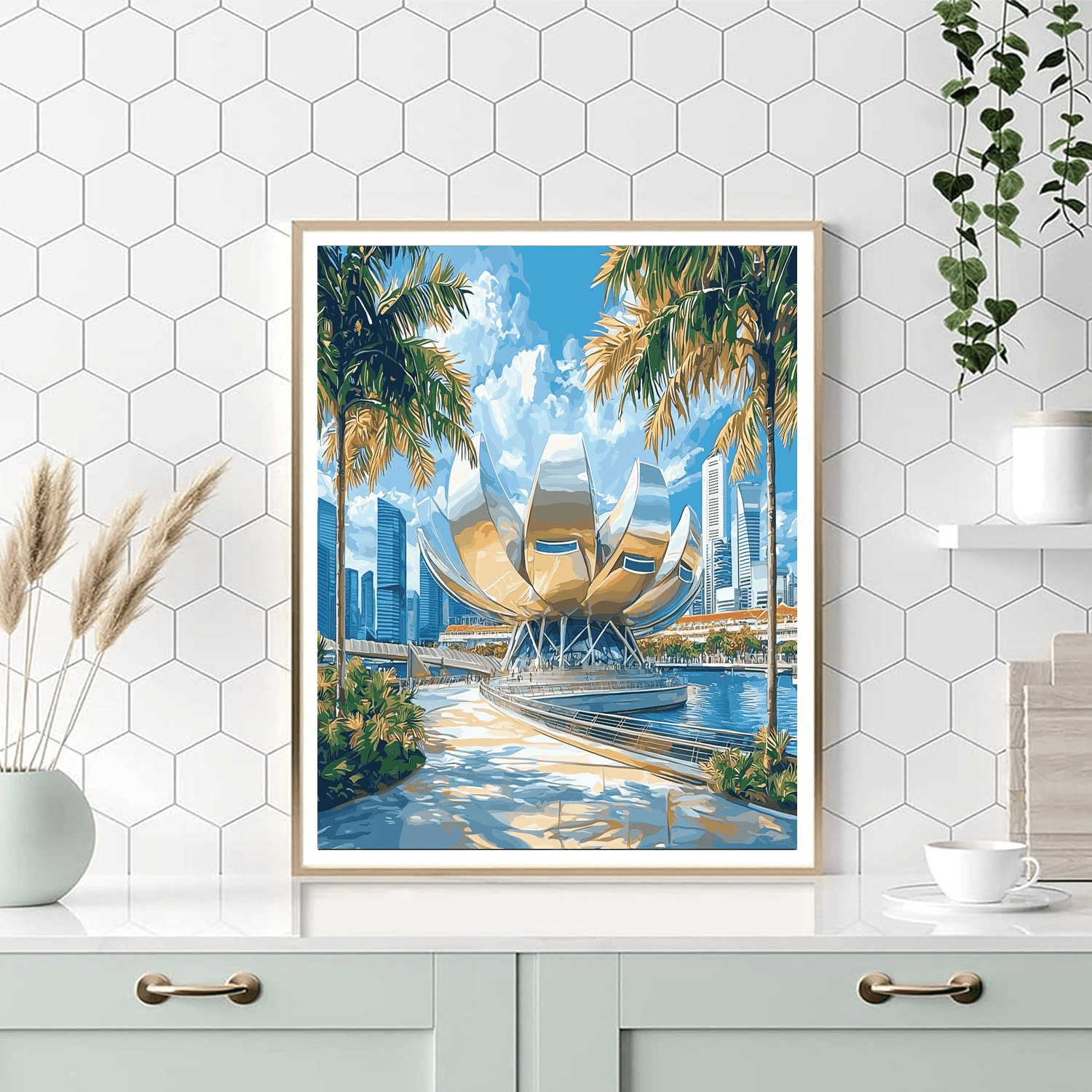 Art Science Museum Painting By Numbers Kit