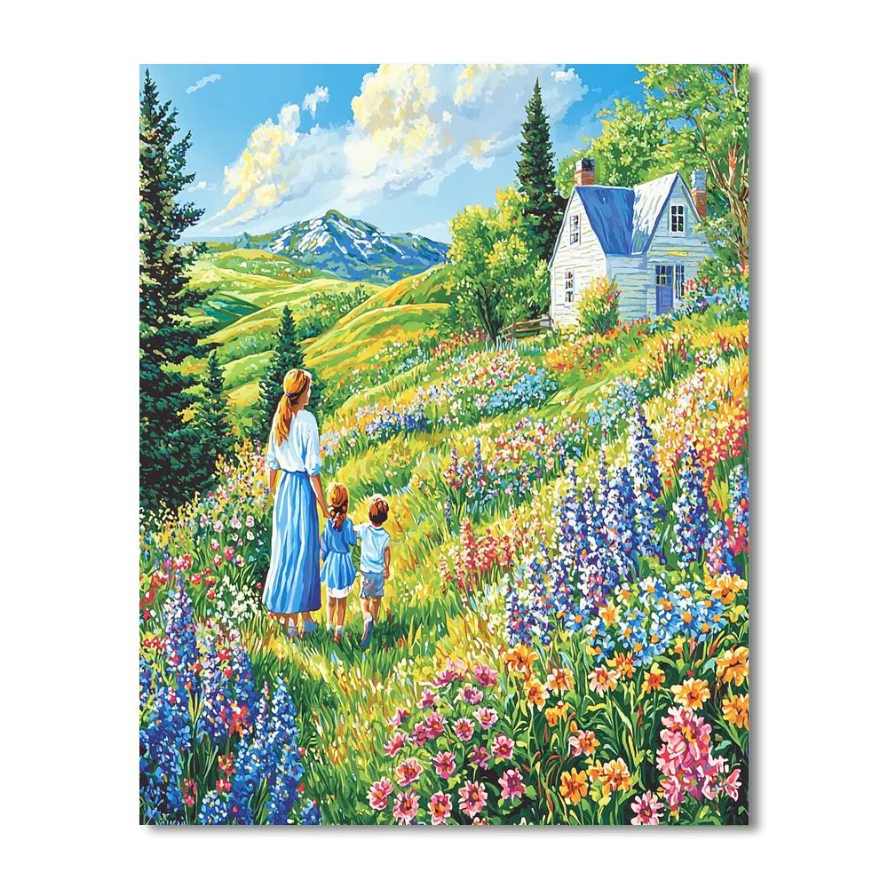 Adventures Await Number Painting