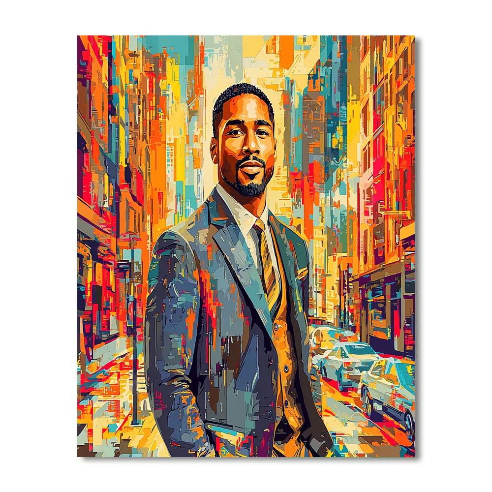 Michael B. Jordan: Rising Star Of Action And Depth Numbered Painting Kits