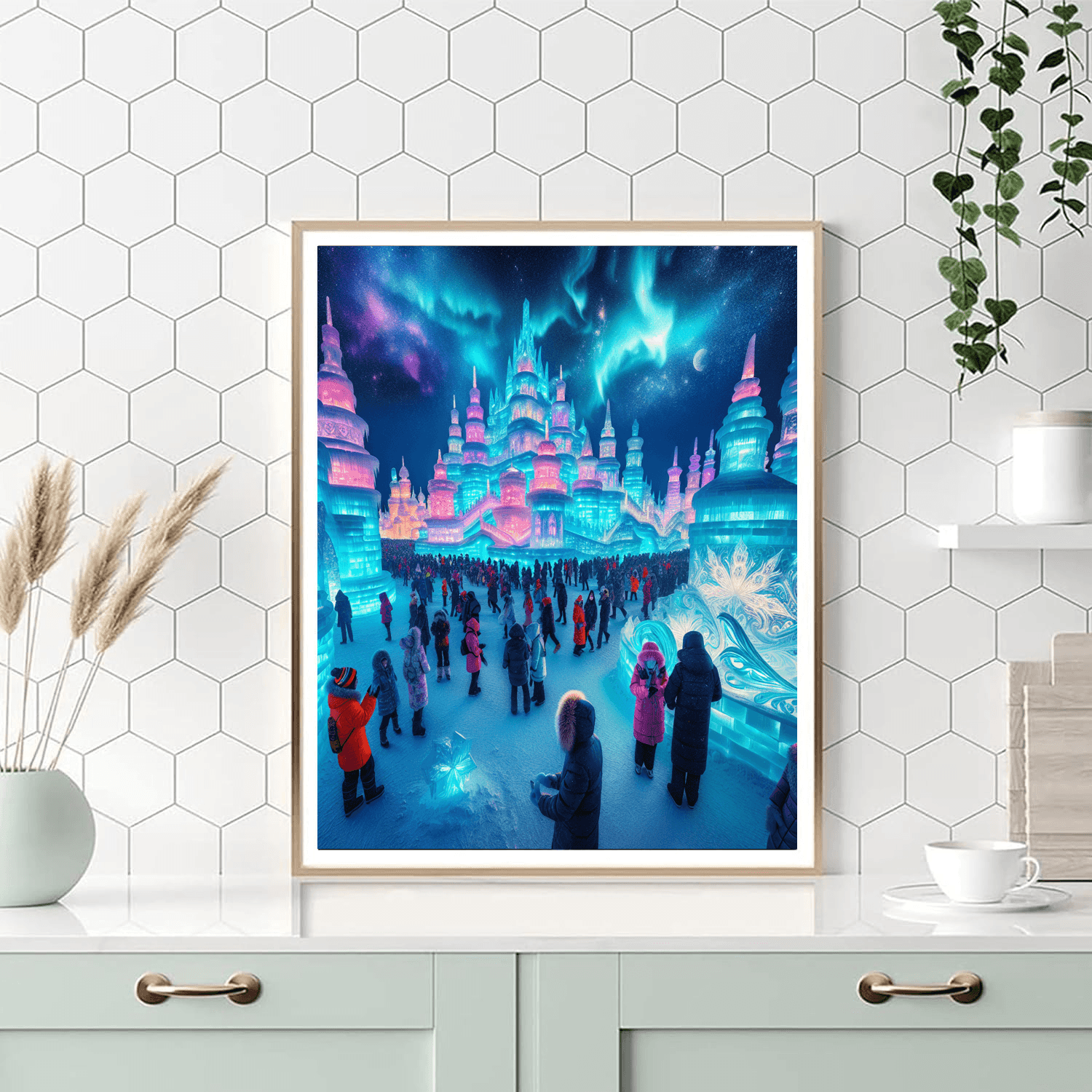 Harbin Ice And Snow Sculpture Festival Number Painting