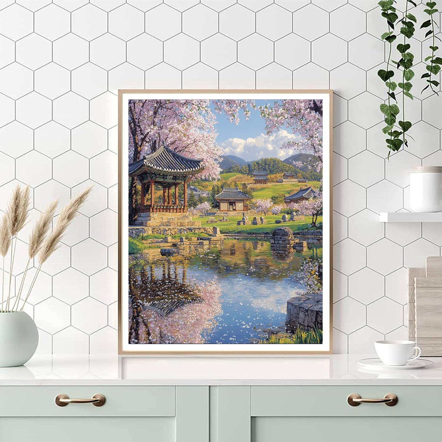 Gyeongju Historic Area - South Korea Paint By Number