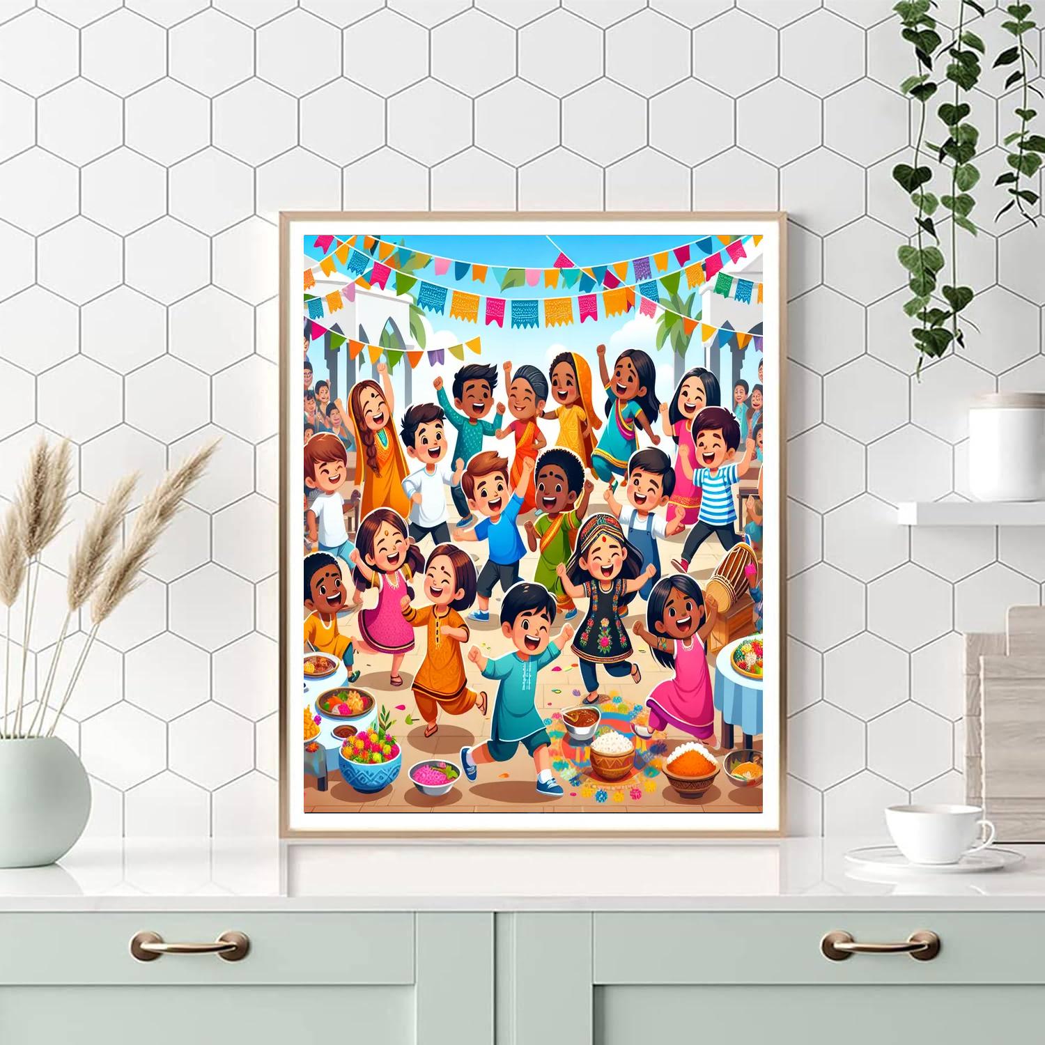 Festival Of Joy Paint By Numbers