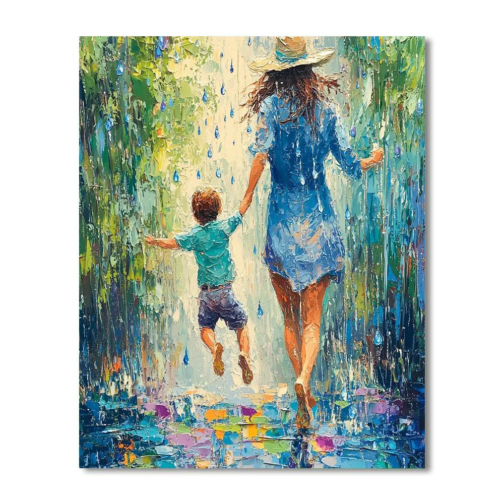 Laughter In The Rain Paint By Numbers Kits
