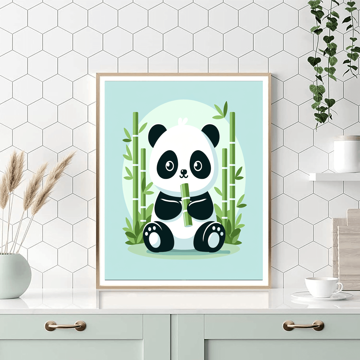Gentle Giant Panda Play DIY Paint By Numbers