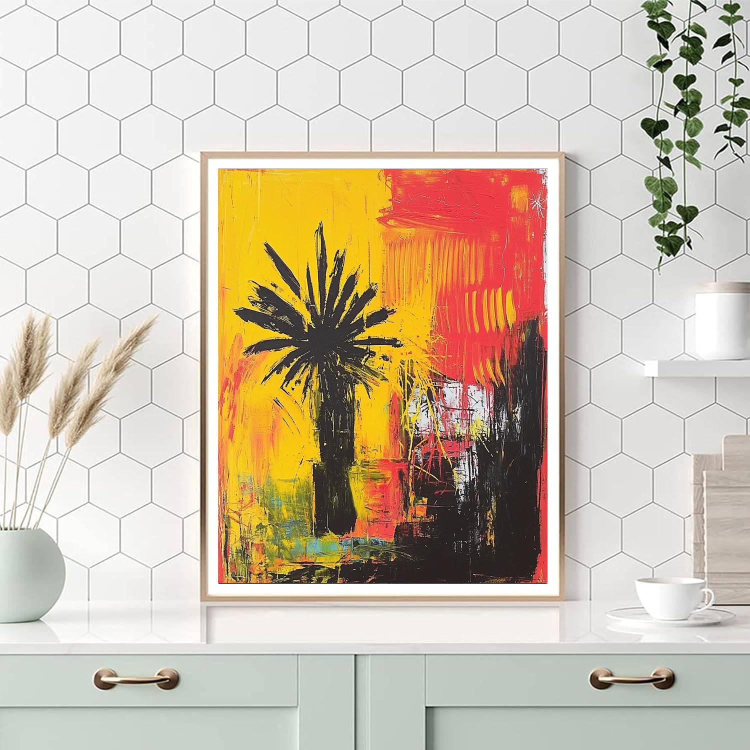 Jean-Michel Basquiat Inspired Metaphors Of Growth  Paint By Numbers