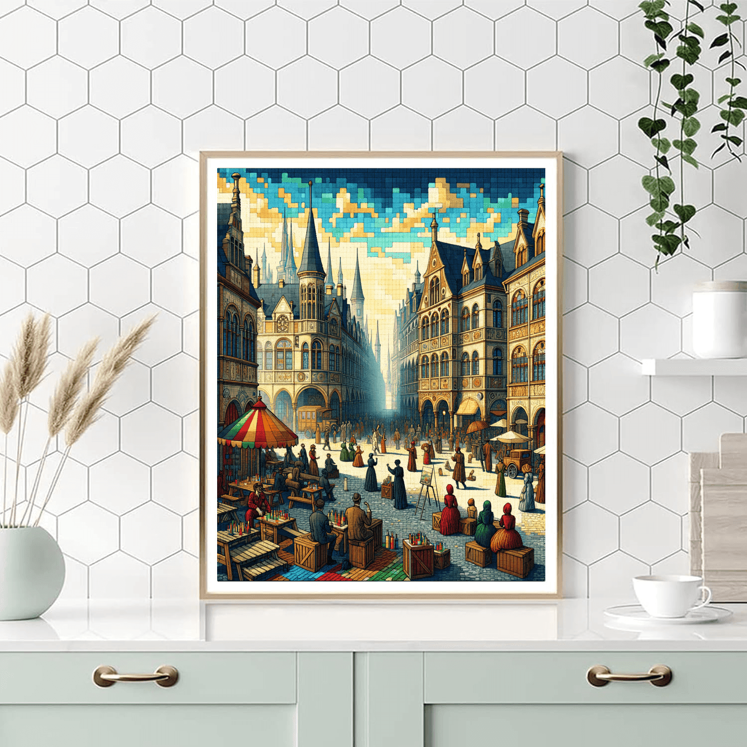 Galway International Arts Festival - Galway, Ireland Number Painting