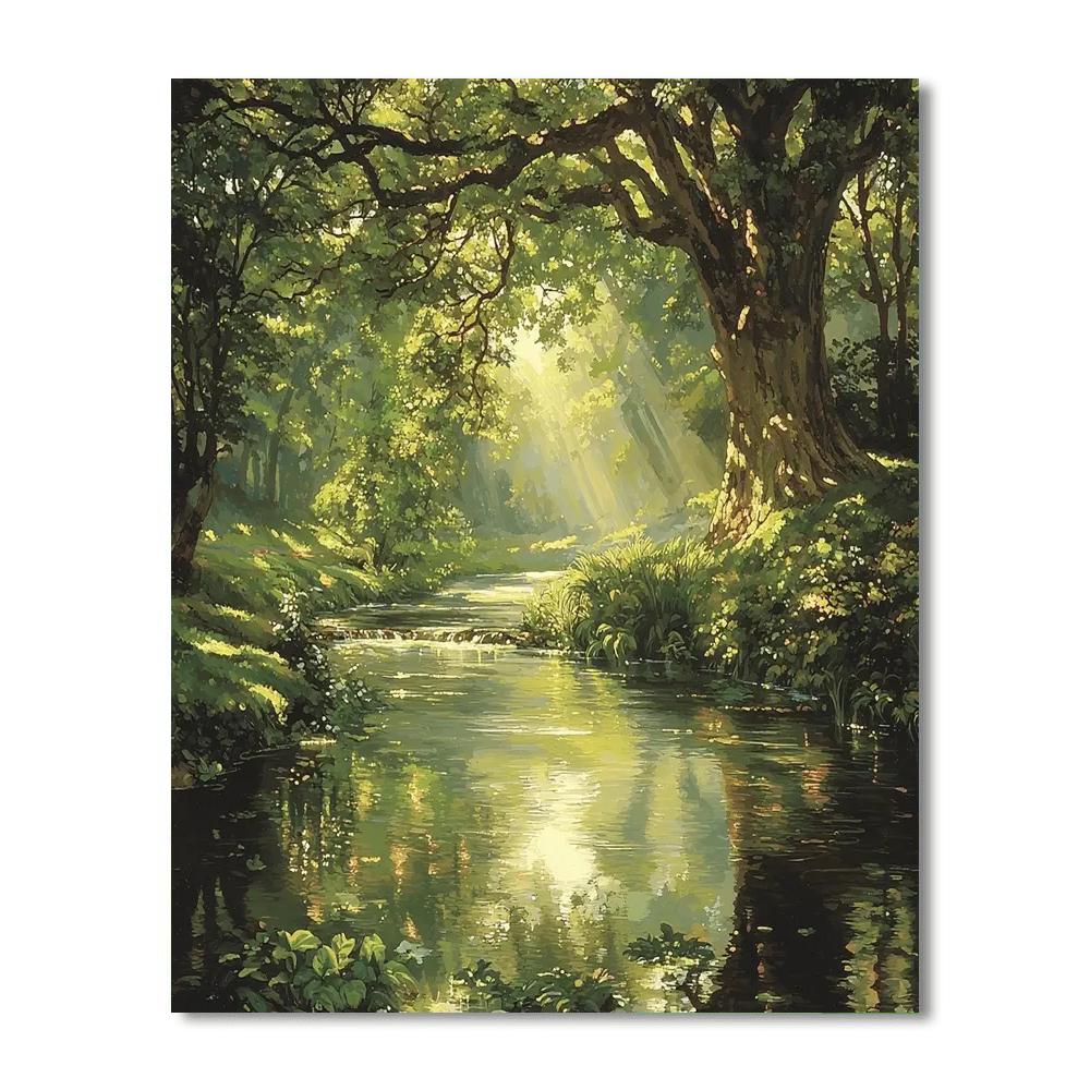 Moments Of Silence Number Painting