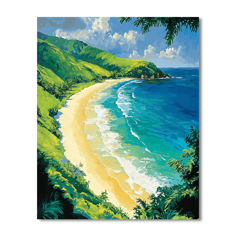 Whitsunday Islands - Queensland Painting Number Kit