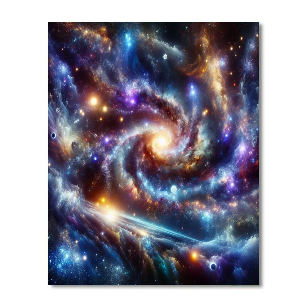 Galactic Journeys Numbered Painting Kits