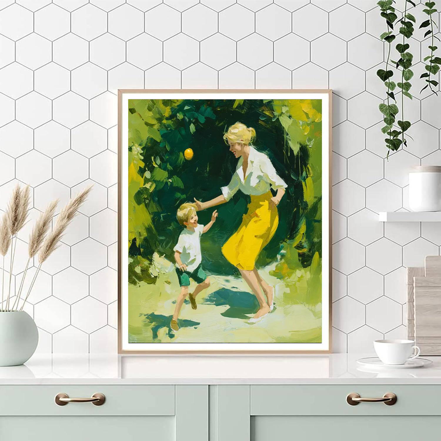 Laughter In The Park Numbered Painting Kits