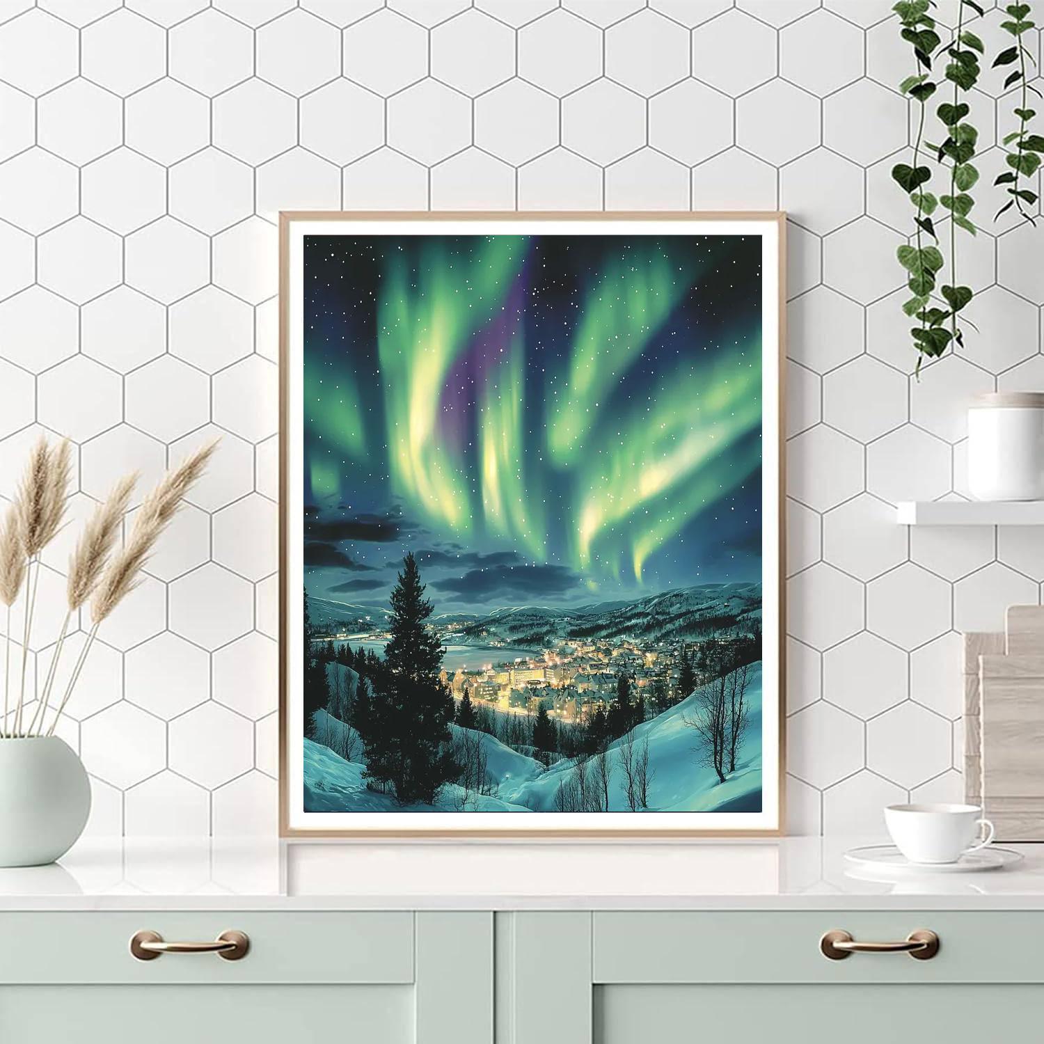 Northern Lights - Tromsø Paint By Numbers