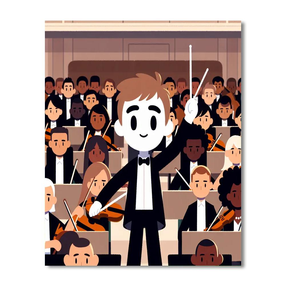 Musical Maestro Paint By Color