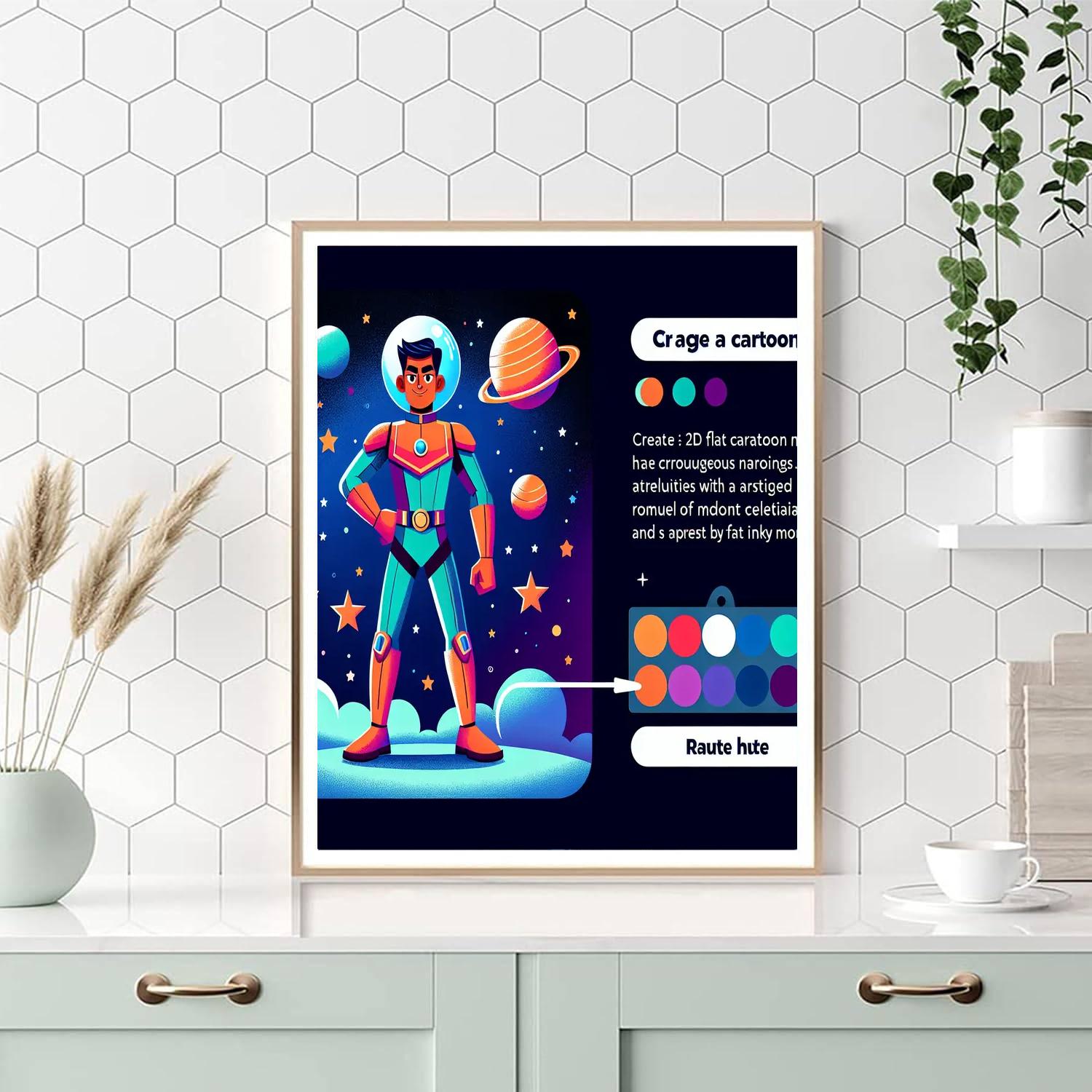 Adventures Of Space Ranger Paint By Numbers Kits