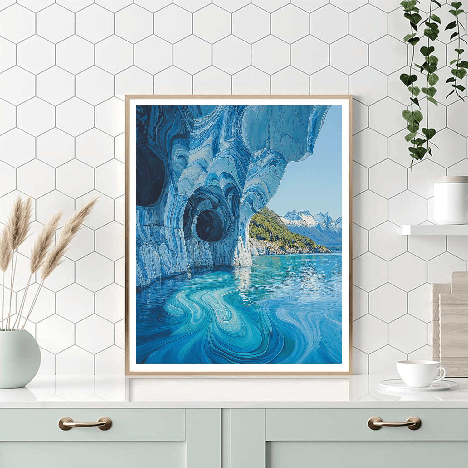 Marble Caves Numbered Painting Kits