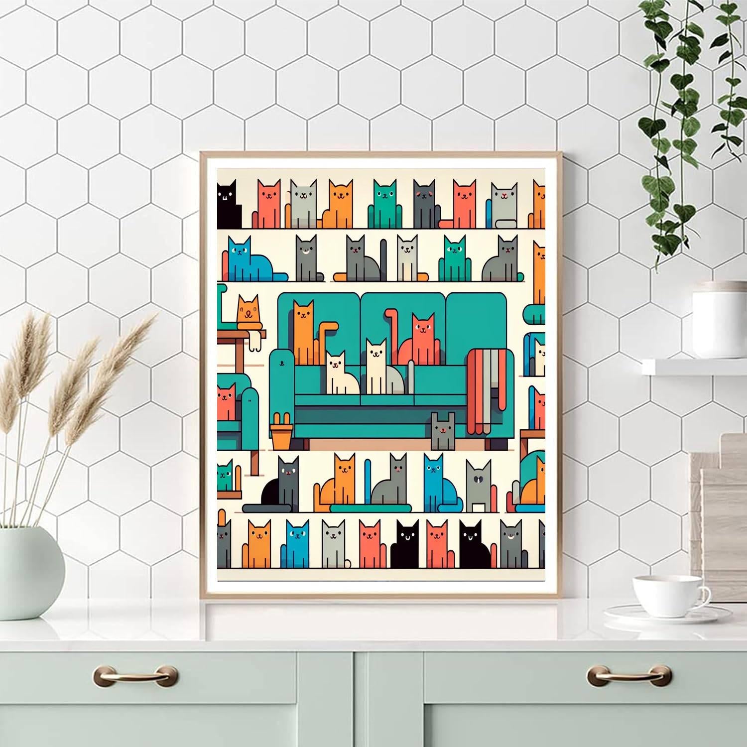 Fantastic Felines Paint By Numbers Kits