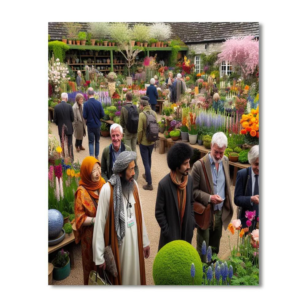 The Harrogate Spring Flower Show Numbered Painting Kits