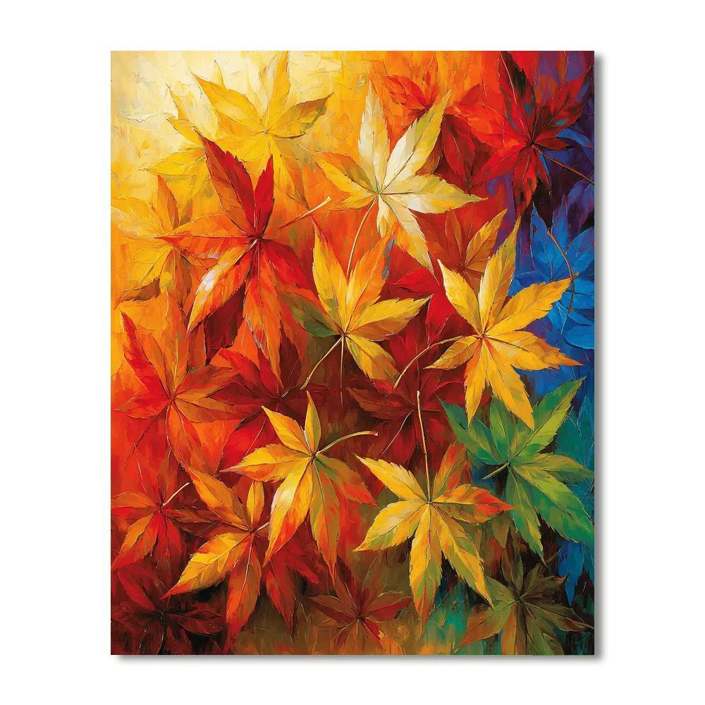 Edgar Degas Inspired Serenade Of Autumn  Painting By Numbers Kit
