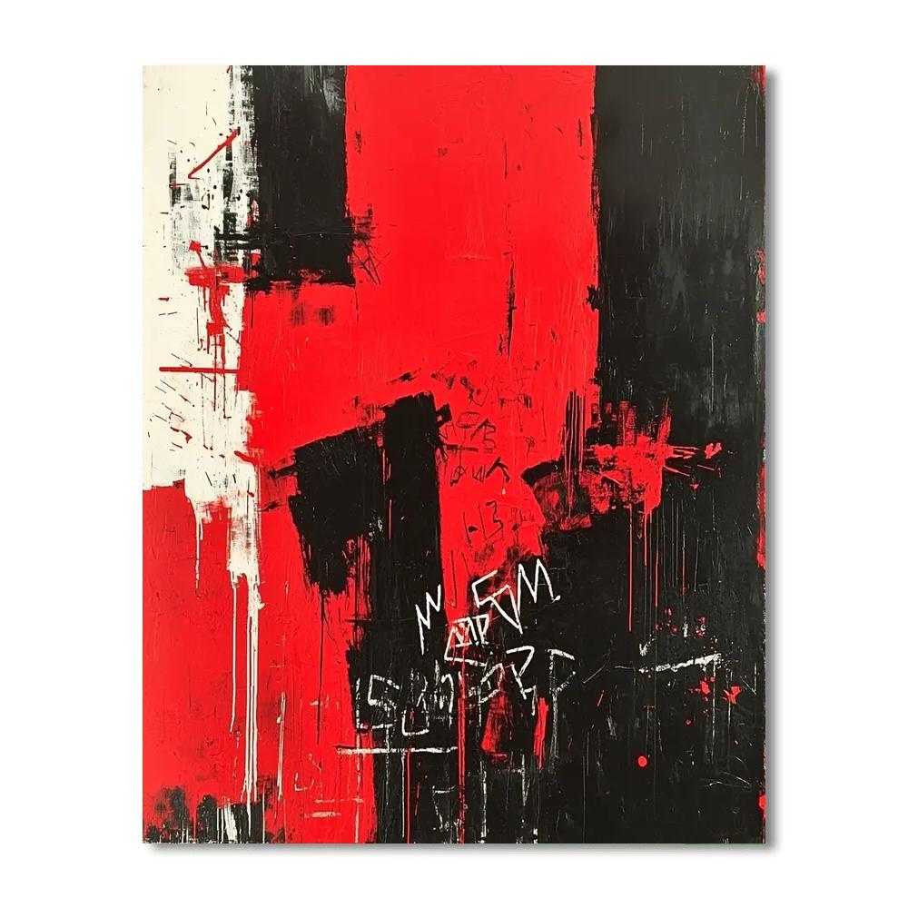 Jean-Michel Basquiat Inspired Visions Of Resistance  Paint By Numbers Kits