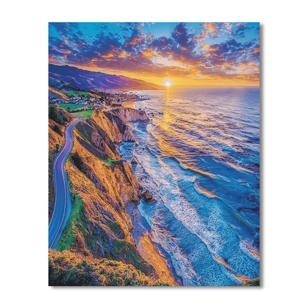 Scenic Route 1 DIY Paint By Numbers