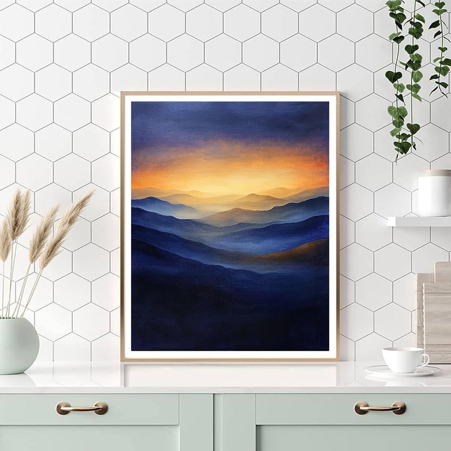 Caravaggio Inspired Ethereal Dawn Shadows  Paint By Numbers Kits