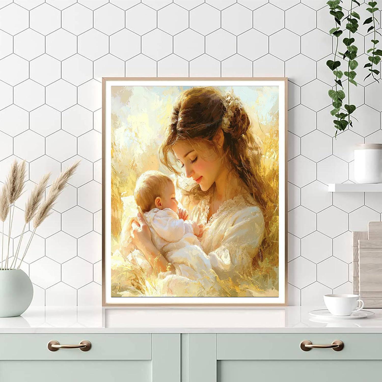 Motherhood’s Sweet Embrace Paint By Numbers Kits