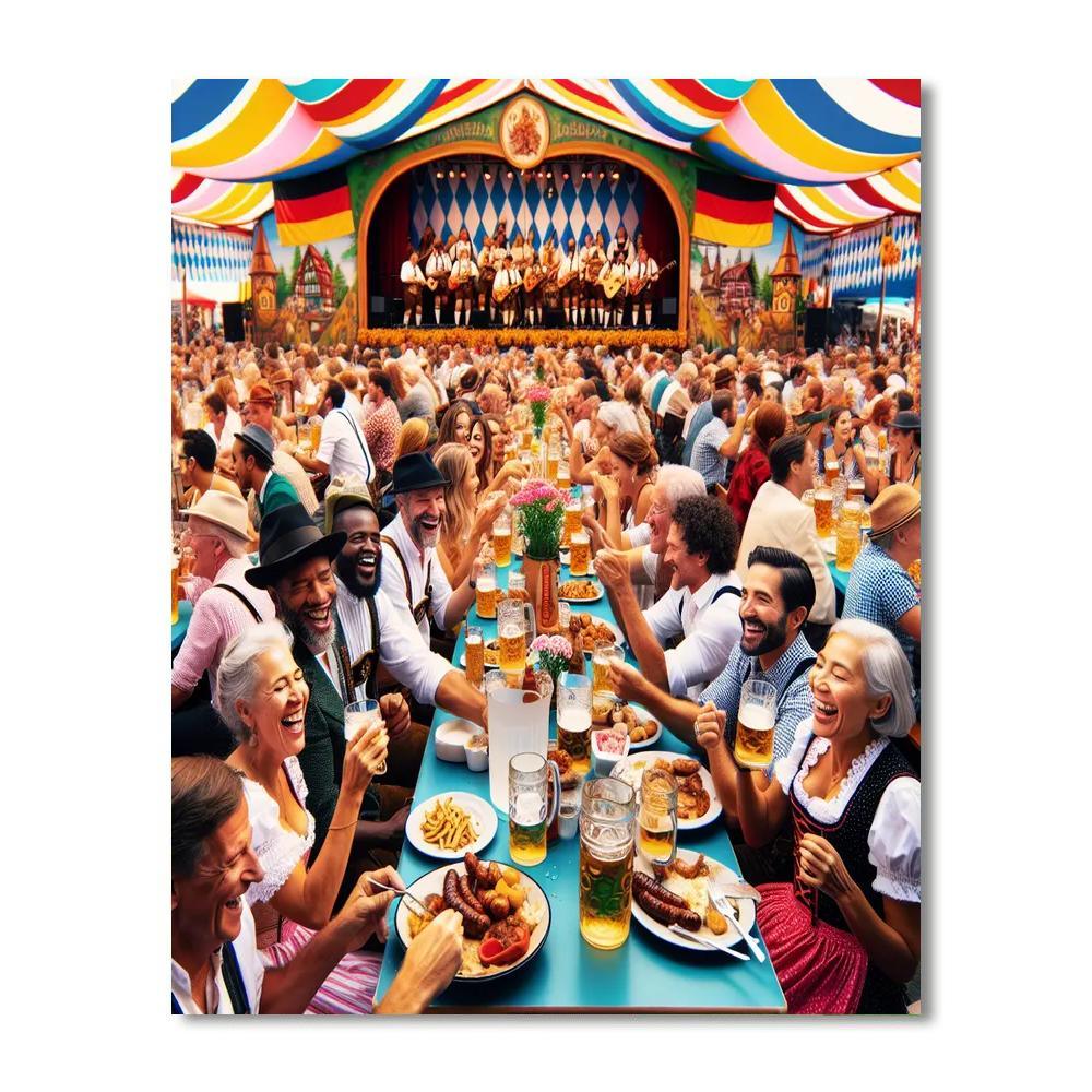 Rathskeller Fest - Germany Paint By Numbers Art