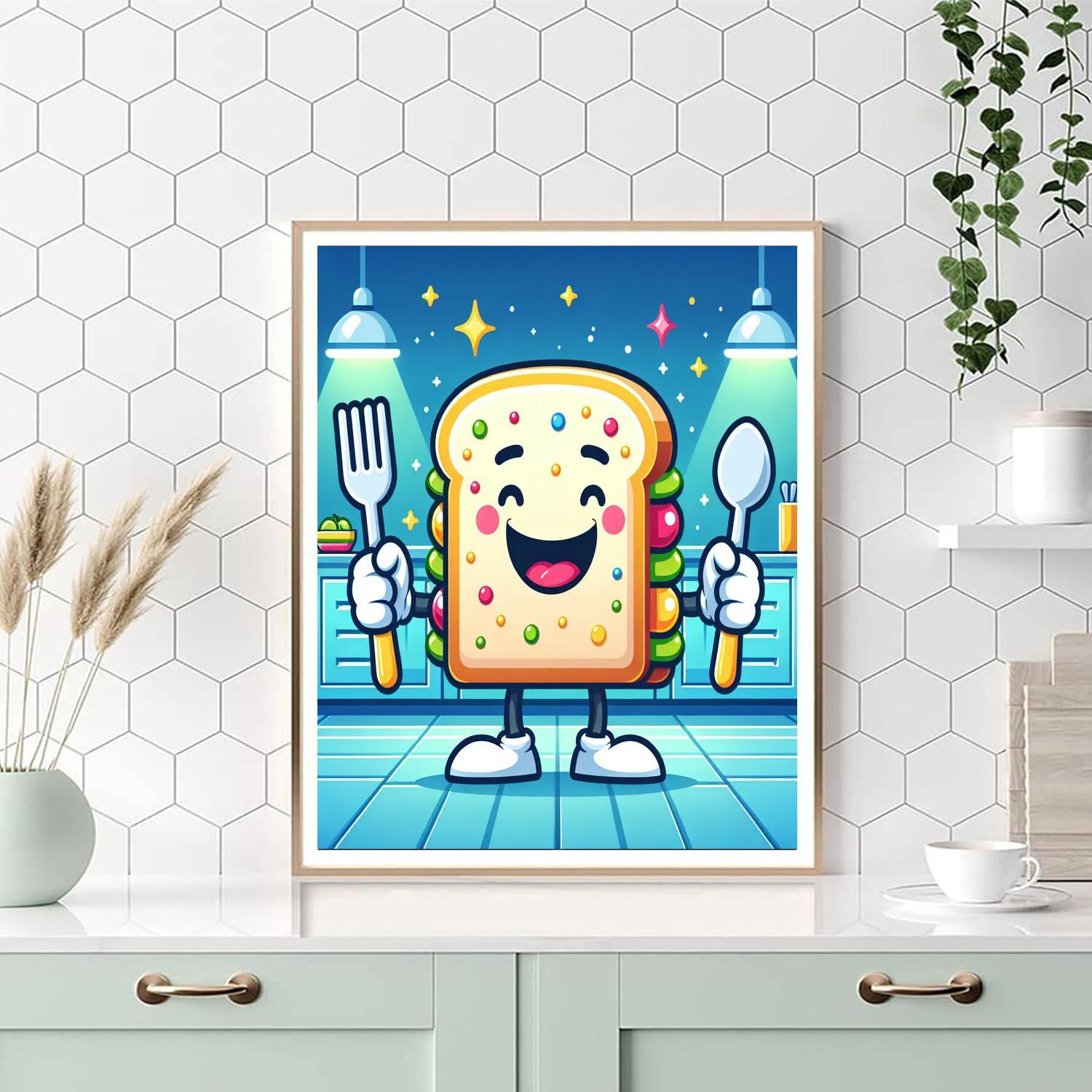 Silly Sandwich Paint By Color
