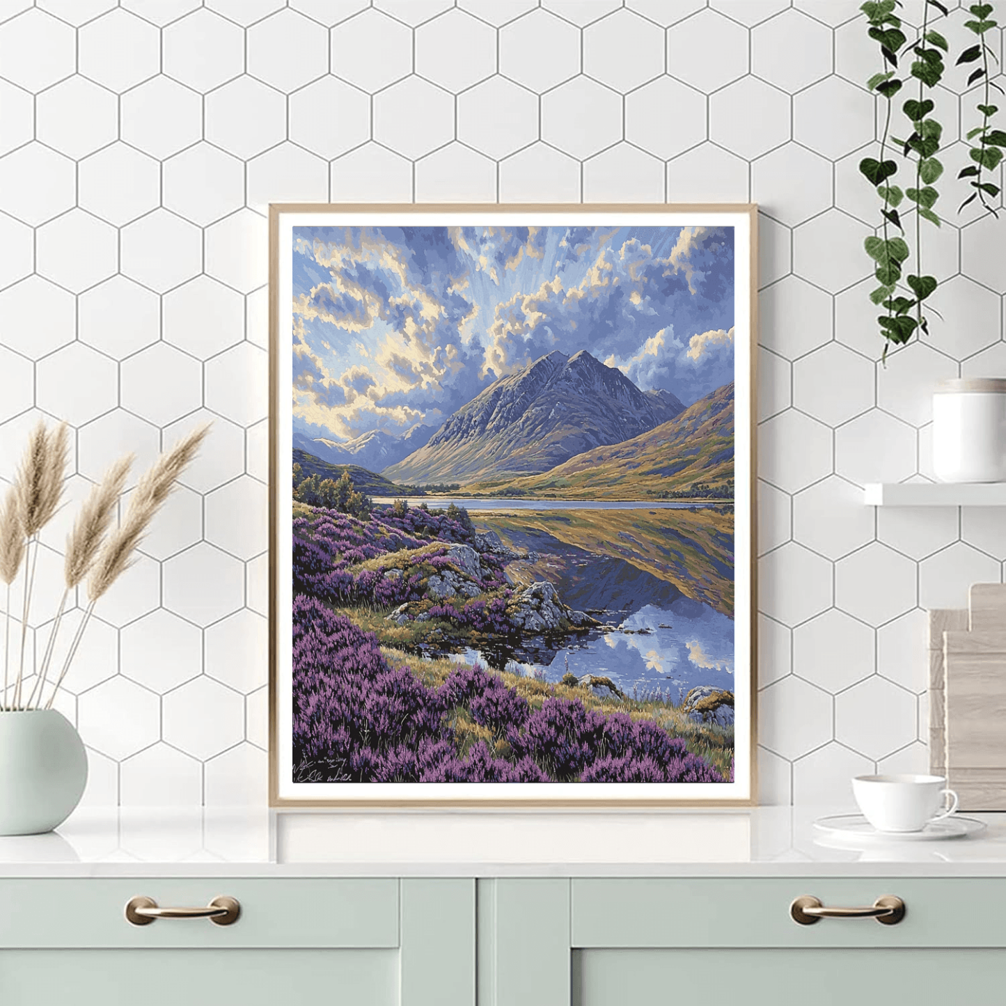 The Scottish Highlands Numbered Painting Kits