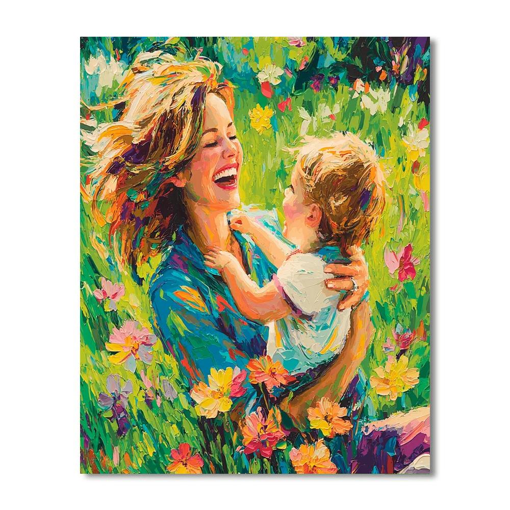 Heartfelt Laughter Paint By Numbers Kits