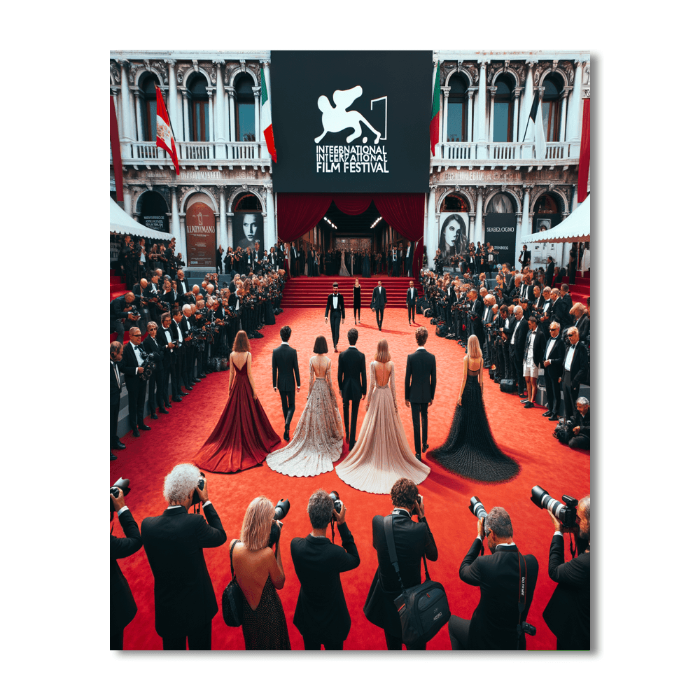 Venice Film Festival - Italy Painting By Numbers Kit