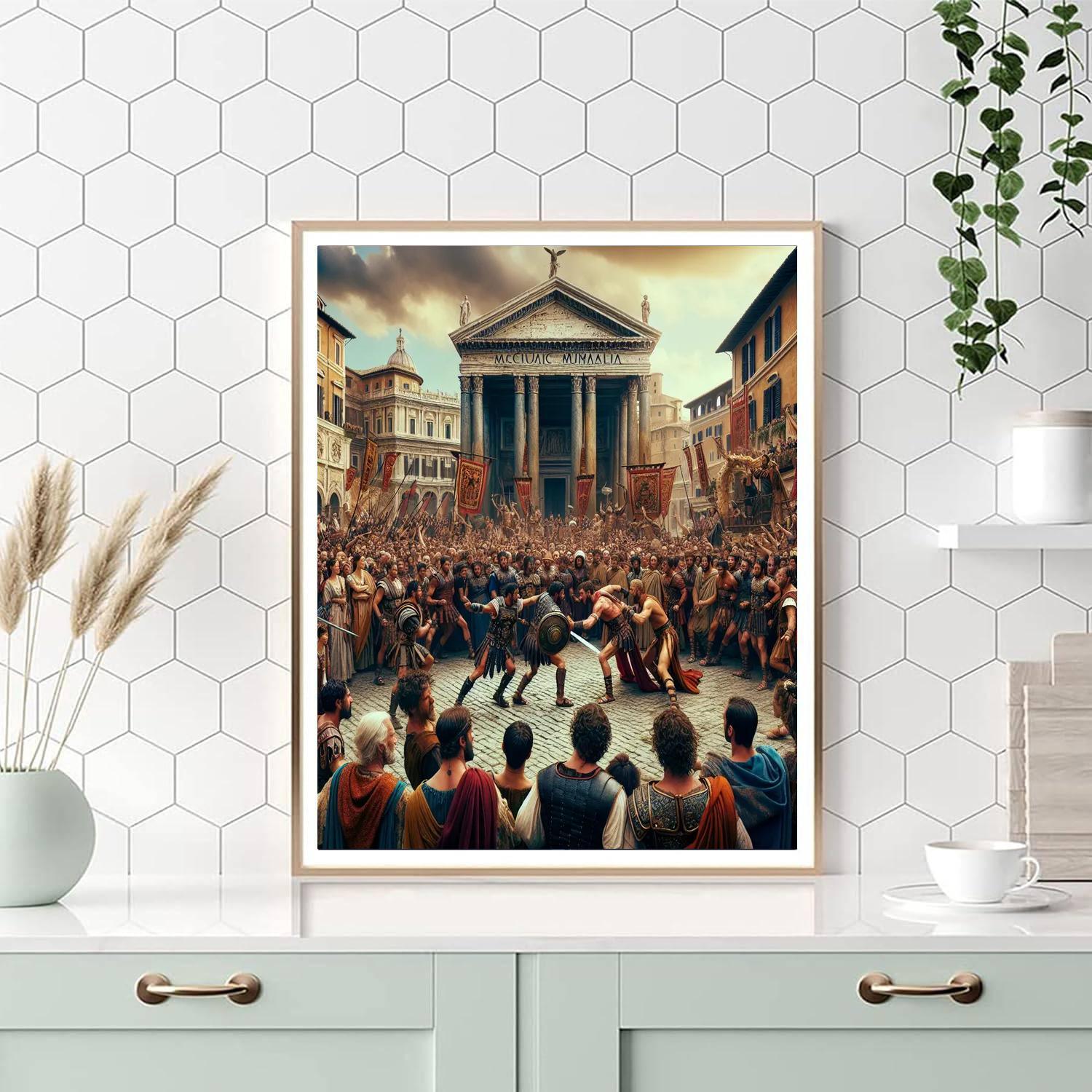 Caput Mundi - Italy Paint By Numbers Art