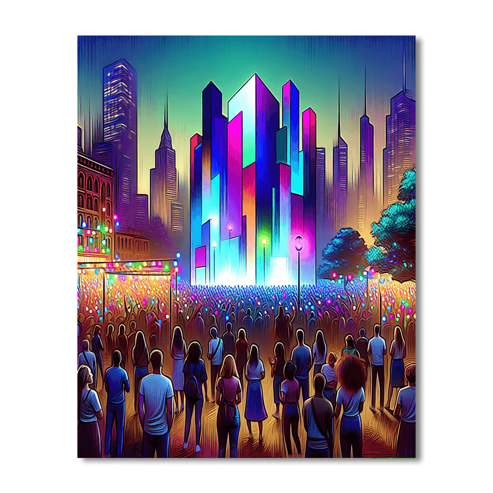 Luminato Festival - Canada DIY Paint By Numbers