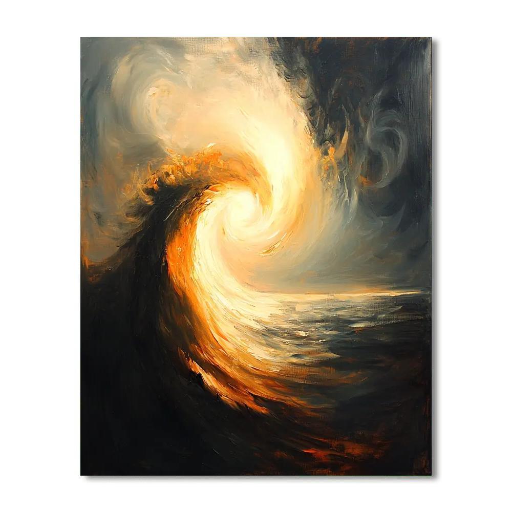 Caravaggio Inspired Luminescence Of The Soul  Paint By Numbers Art