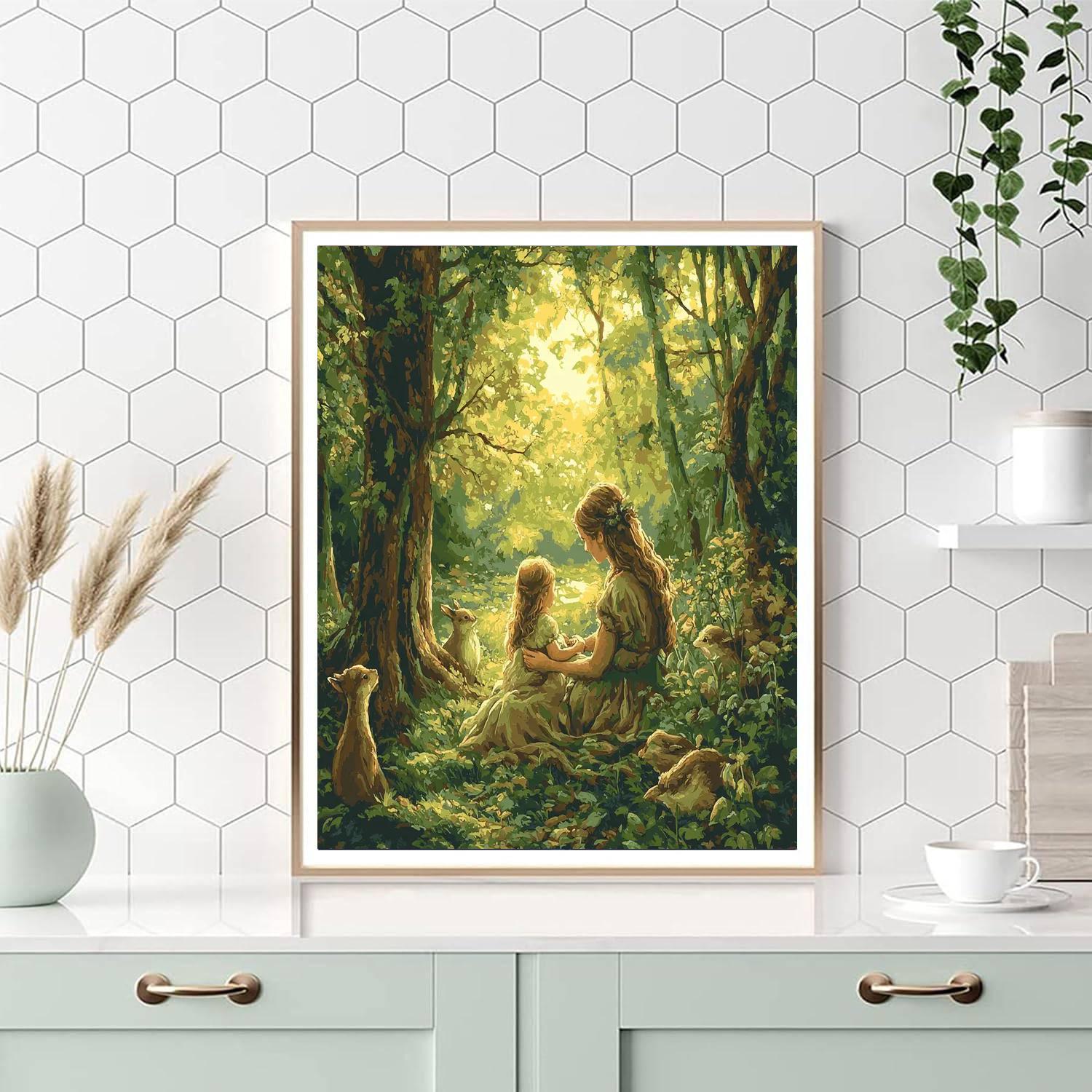 Woodland Creatures Discovery DIY Paint By Numbers