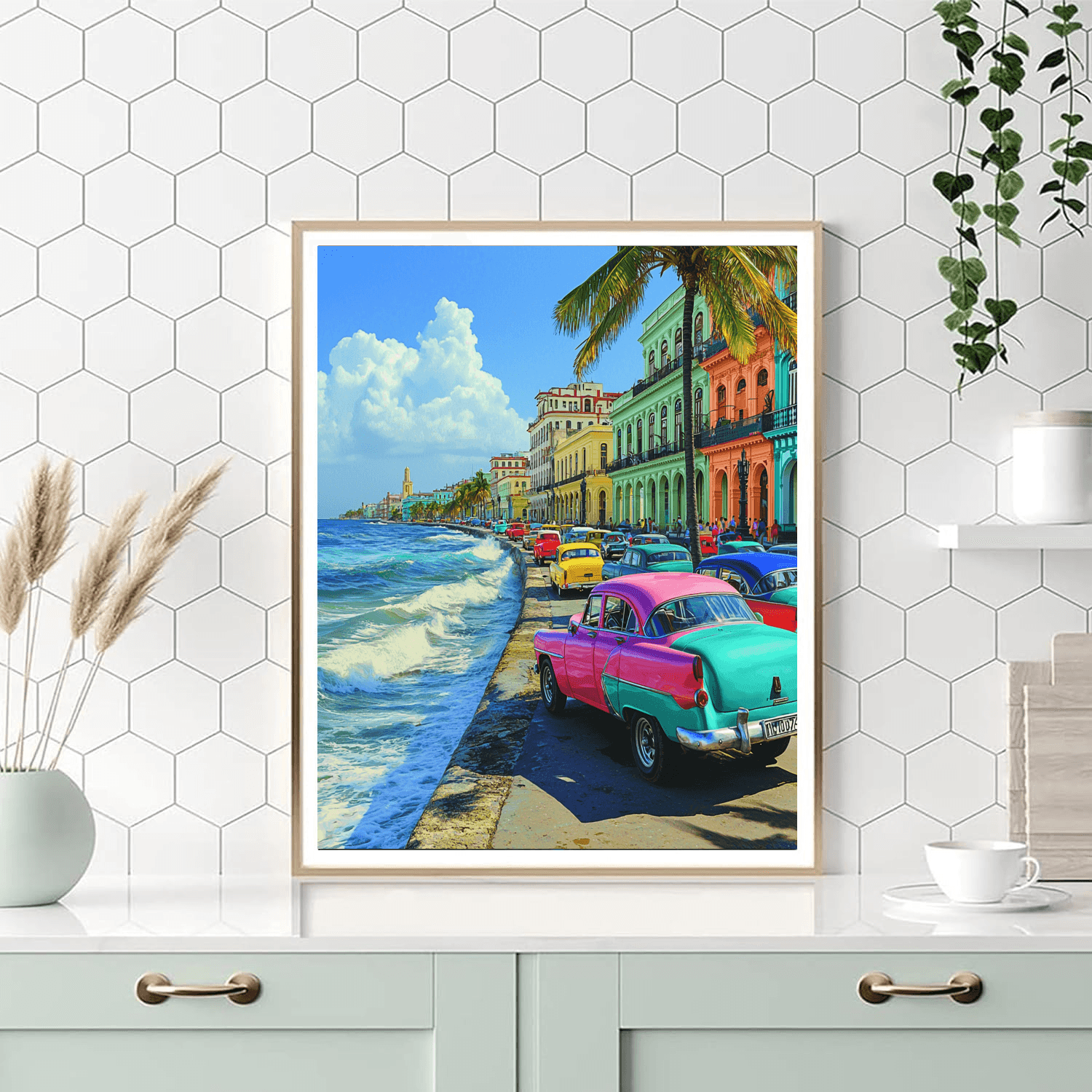 Havana’s Malecón Paint By Numbers Kits