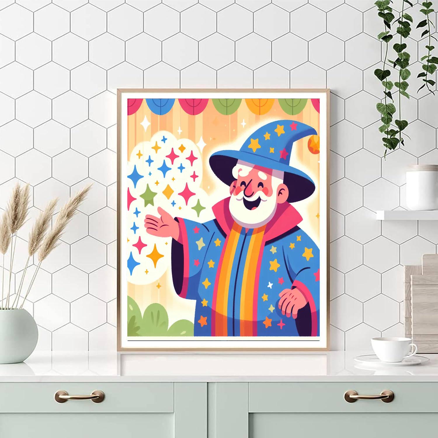 Wonderful Wizards Numbered Painting Kits
