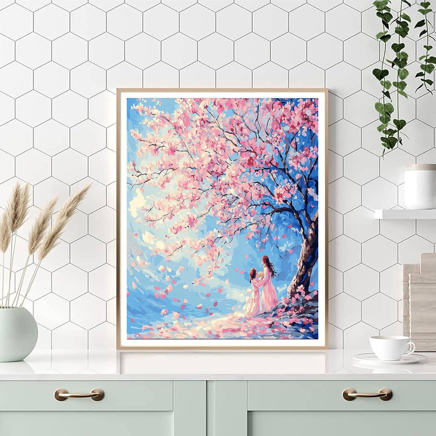 Under The Blossoms Paint By Numbers Kits