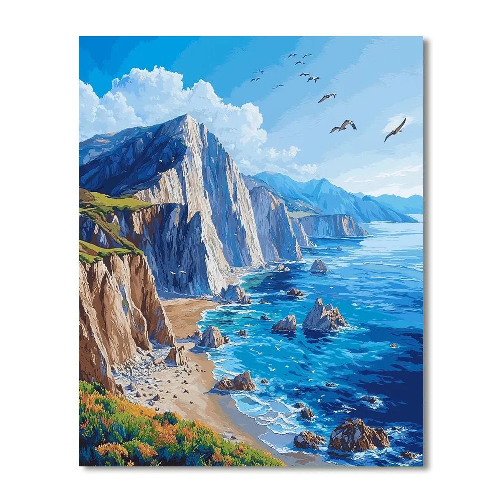 Bay Of Fundy - Nova Scotia Paint By Color