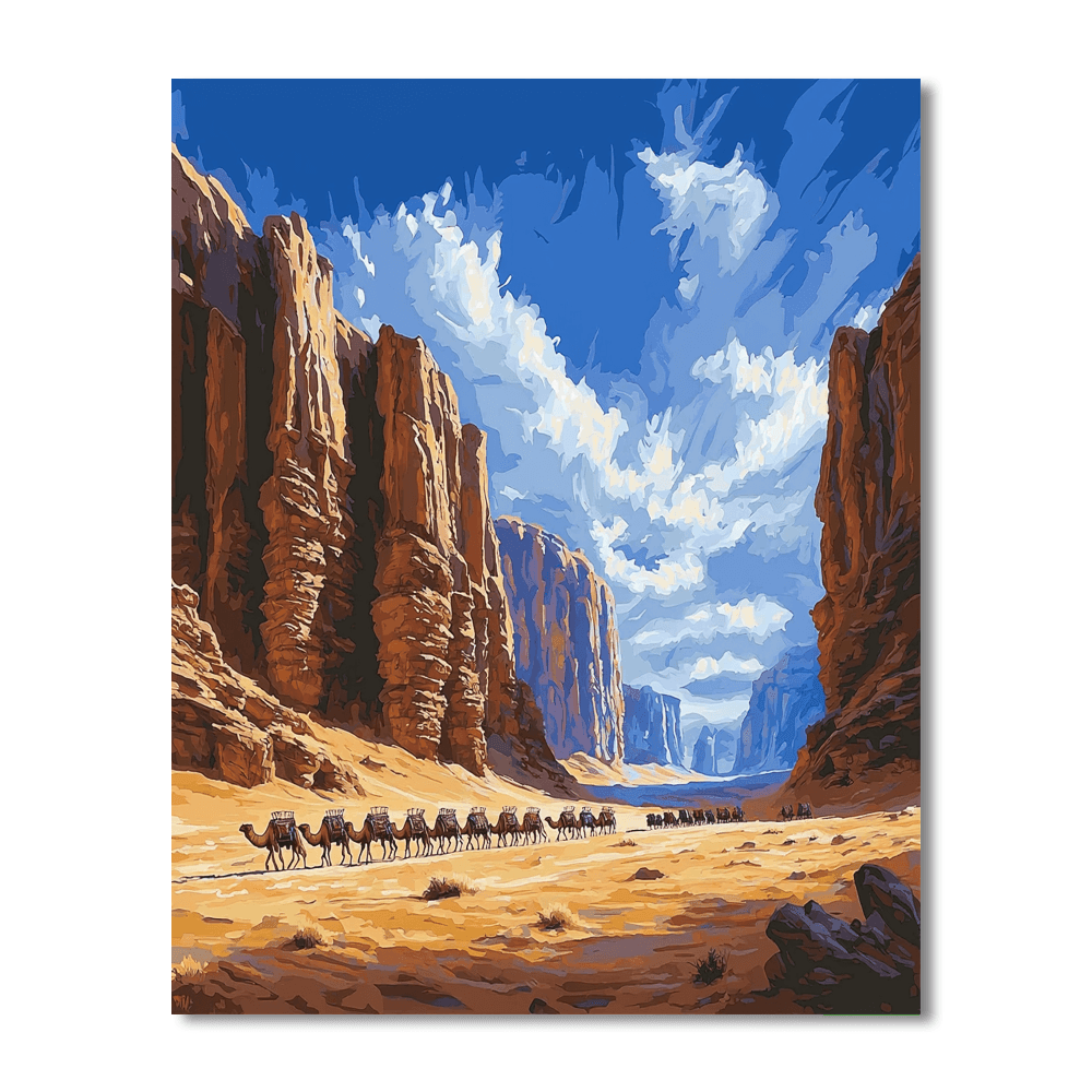Wadi Rum Painting By Numbers Kit
