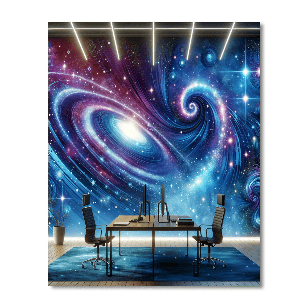 Dreamy Cosmos Paint By Number