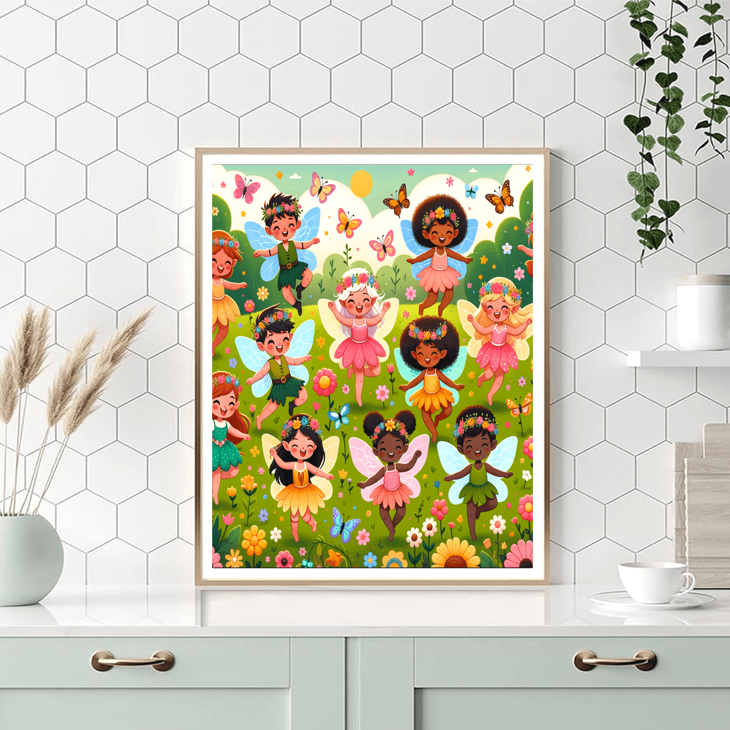 Fabulous Fairy Festival Painting By Numbers Kit