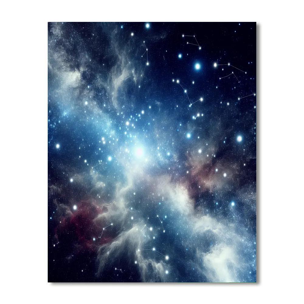 Celestial Constellations Wonder Paint By Number