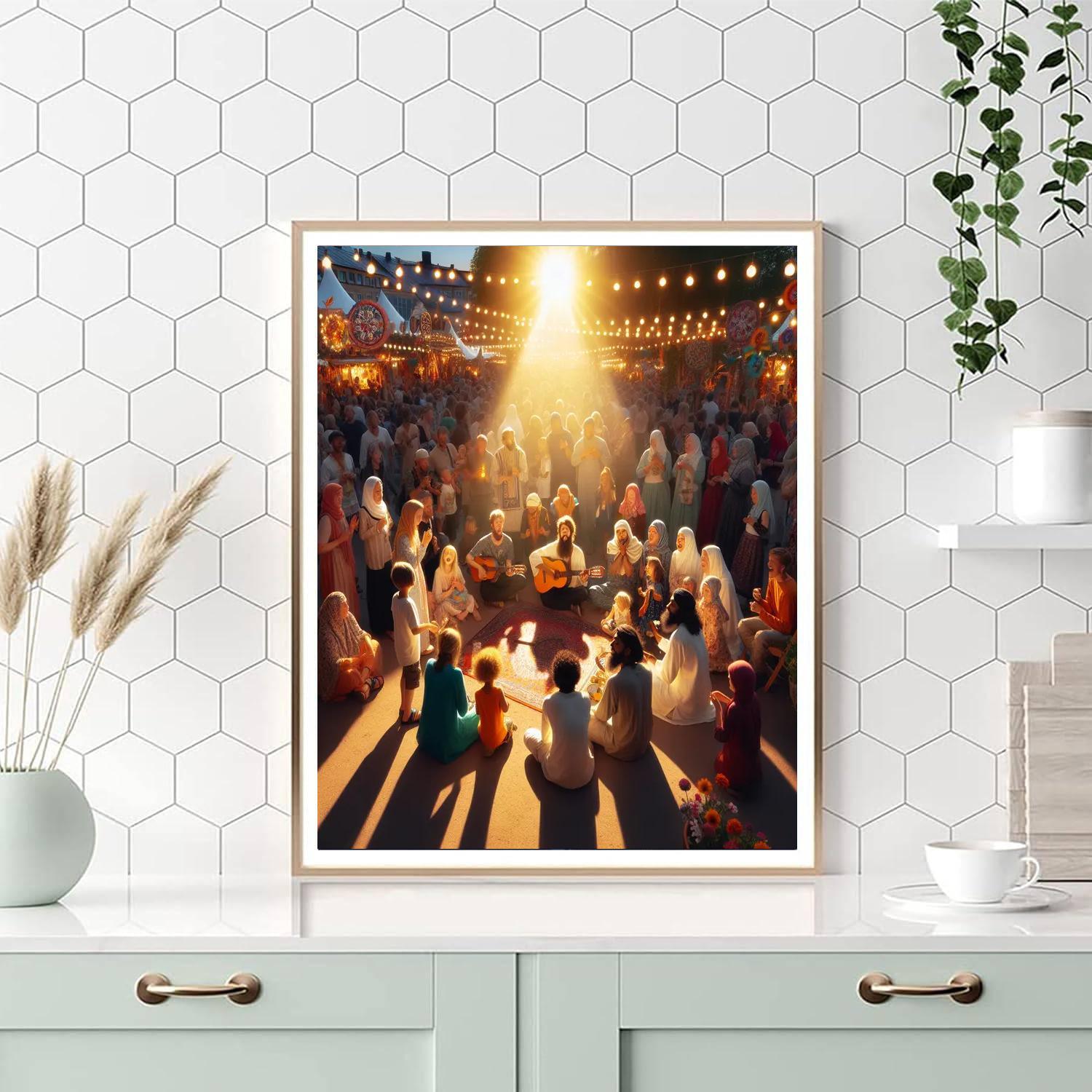 Midnight Sun Festival Paint By Numbers